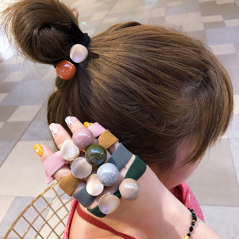 Women Accessories Sale - Venda quente coreano simples scrunchie feminino