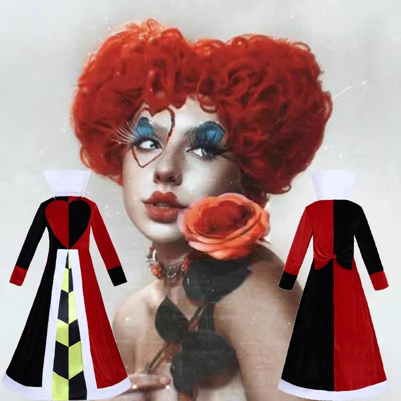 Women'S Red Accessories - Rainha anime coração vermelho filme cosplay
