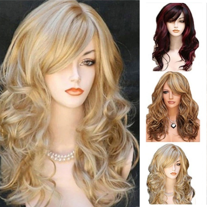Women'S Accessories Clothing - Peruca Feminina de Fibra Química Colorida,