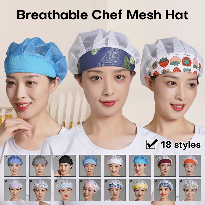 Women Kitchen Accessories - Chapéu de chef masculino e feminino,