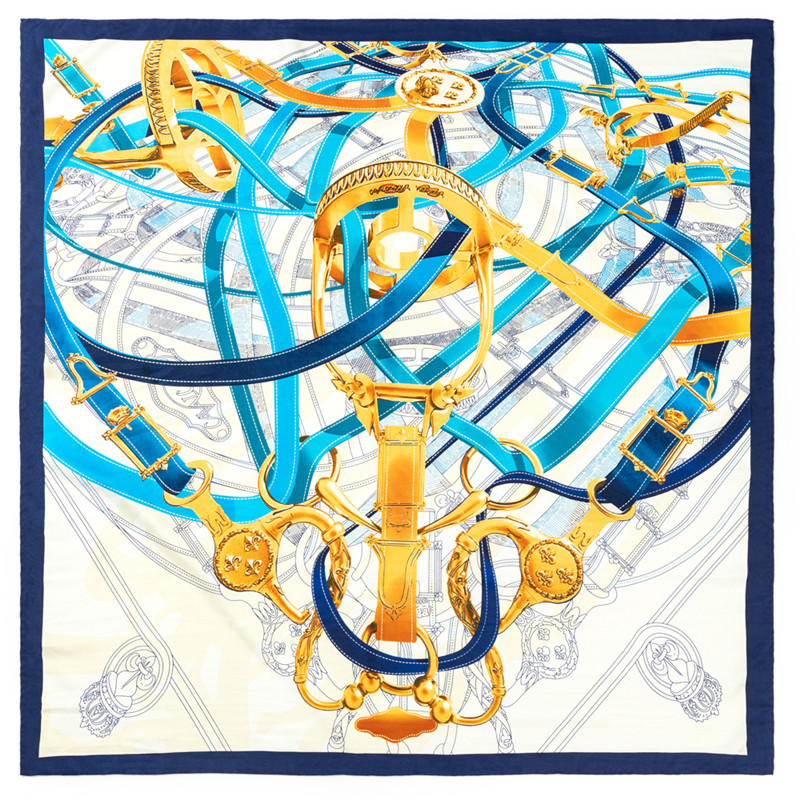 Lenço de seda de sarja enrolad - Silk Scarf Square avaliação e preço