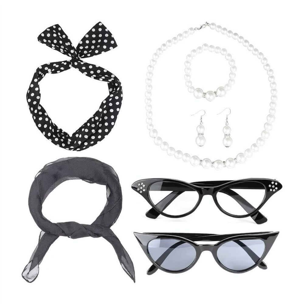Kit de acessórios de estilo re - Women'S Accessories In The 1950S avaliação e preço