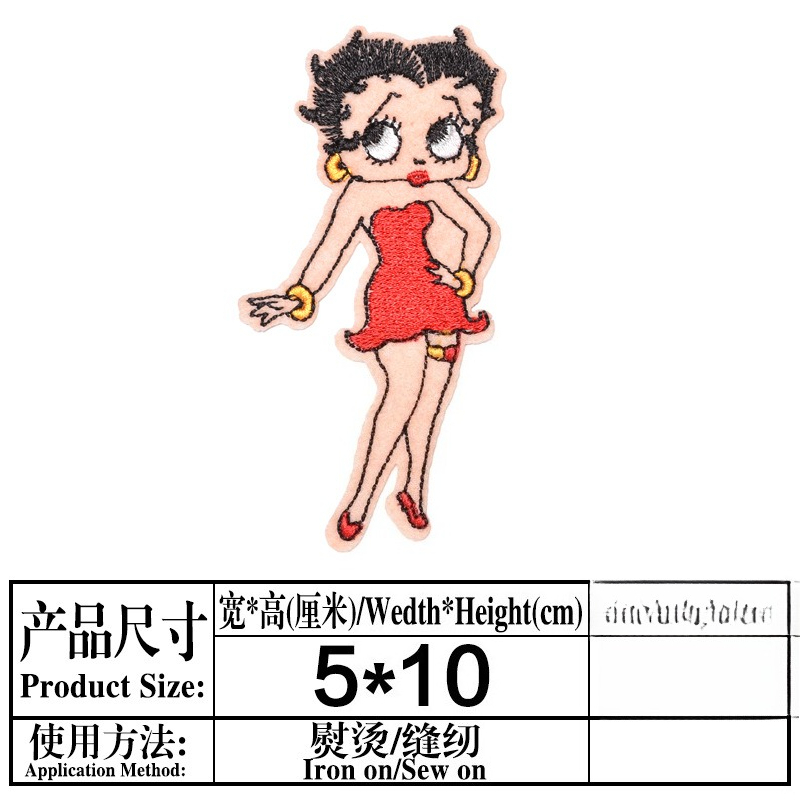 Patch Betty Boop com Estampa d - Women'S Accessories Clothing avaliação e preço