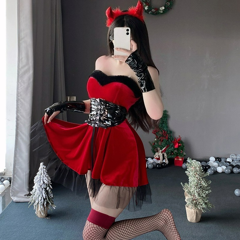 Fantasia de Cosplay Feminina D - Women'S Red Accessories avaliação e preço