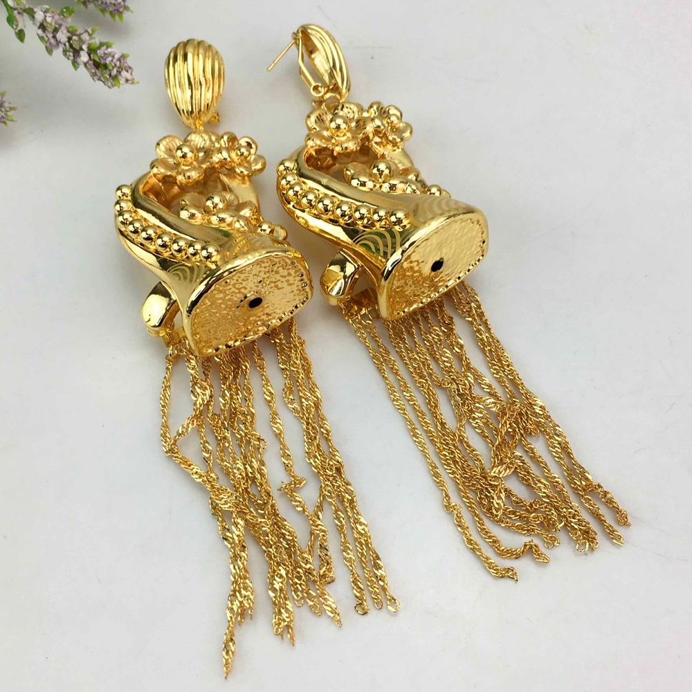 Yuminglai-Big Water Drop Brinc - Women Accessories Dubai avaliação e preço