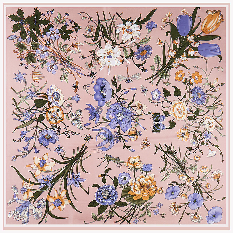 Pobing sarja lenço de seda fem - Silk Scarf Square avaliação e preço