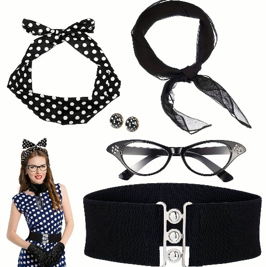 Acessórios de Fantasia dos Ano - Women'S Accessories In The 1950S avaliação e preço