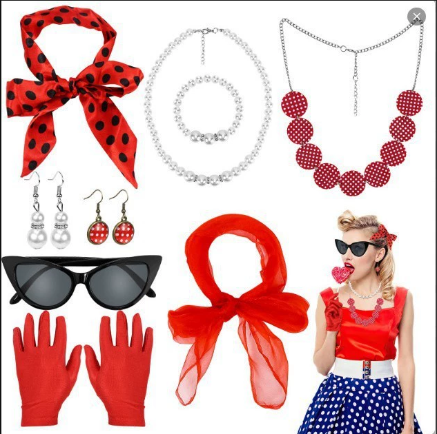 Acessórios de Fantasia dos Ano - Women'S Accessories In The 1950S avaliação e preço