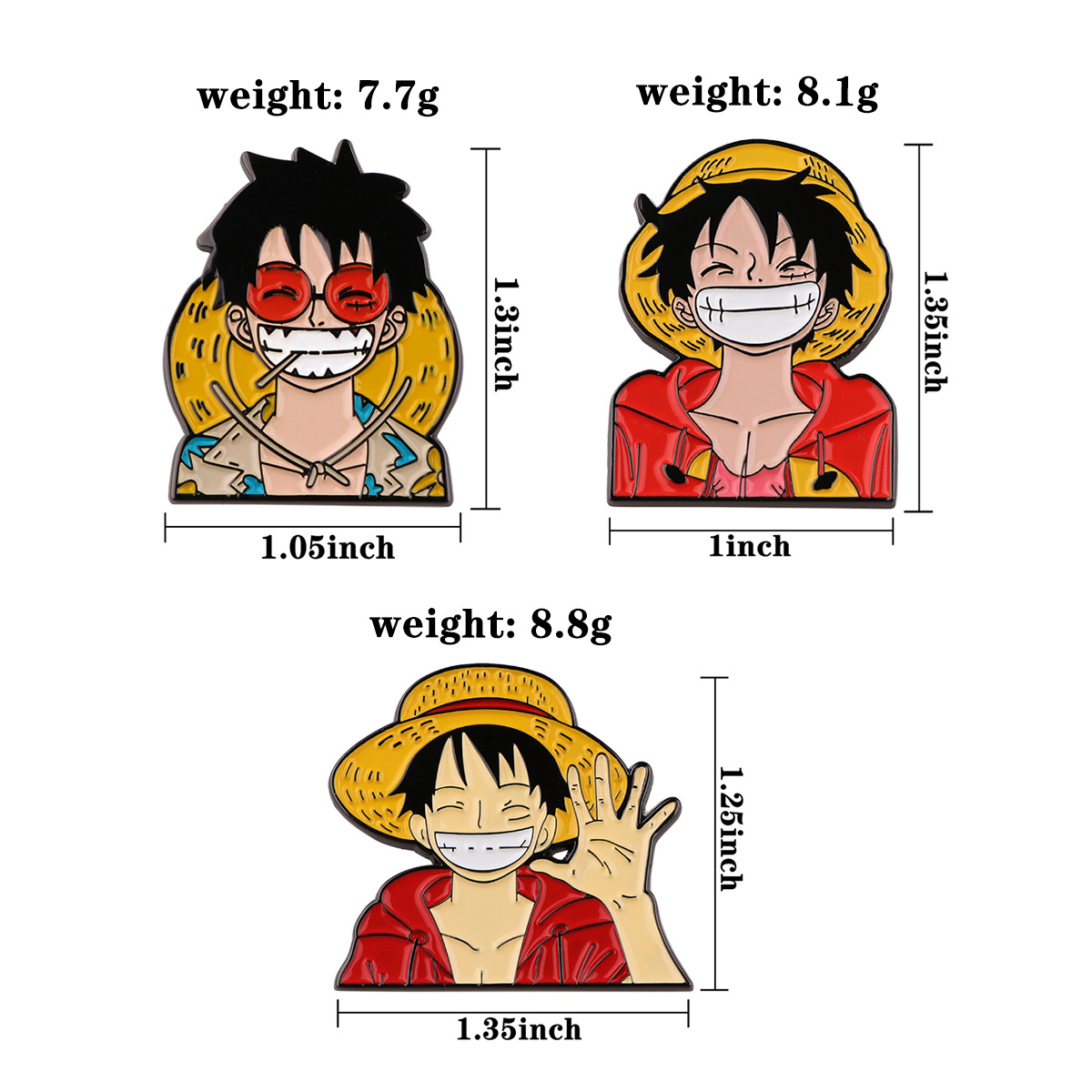 Broche de Esmalte Anime Aventu - Women'S Accessories Clothing avaliação e preço