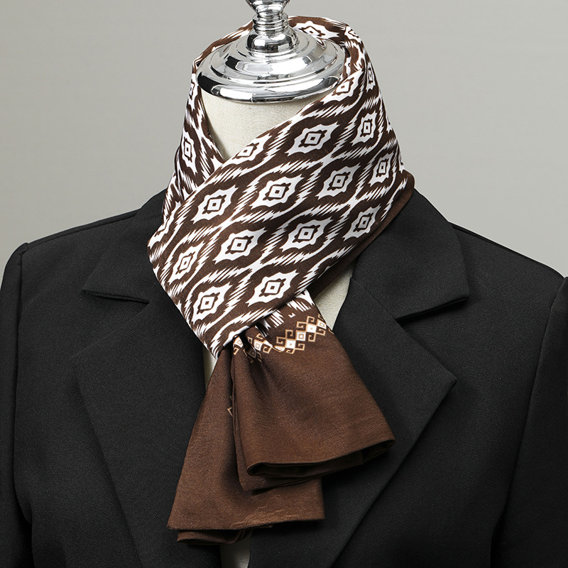 Lenço masculino imitação de se - Silk Scarf Square avaliação e preço