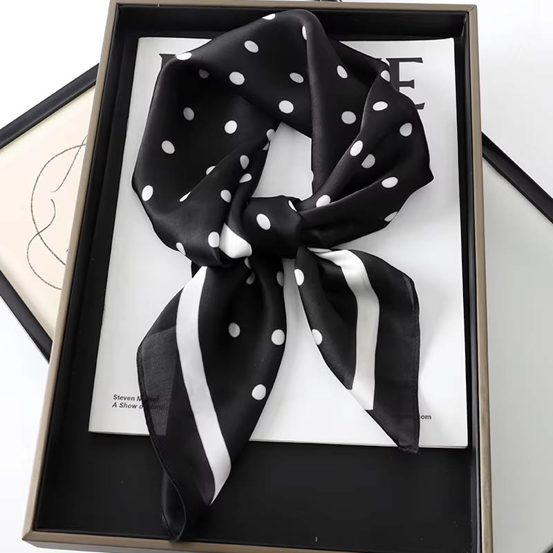 Senhora de luxo cabelo dot cac - Silk Scarf Square avaliação e preço
