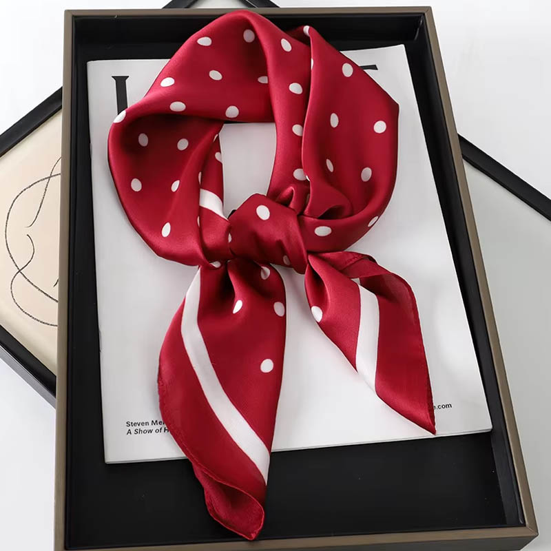 Senhora de luxo cabelo dot cac - Silk Scarf Square avaliação e preço