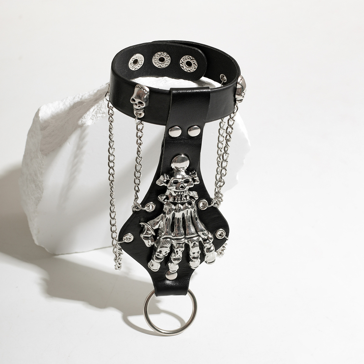 2024 novo emo punk gótico crân - Women'S Emo Accessories avaliação e preço