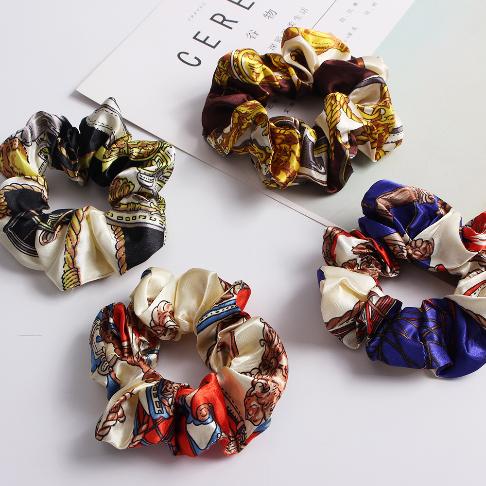 Elástico de cabelo com estampa - Women Accessories Sale avaliação e preço