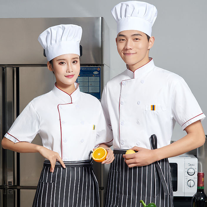 Branco masculino cozinha chef  - Women Kitchen Accessories avaliação e preço