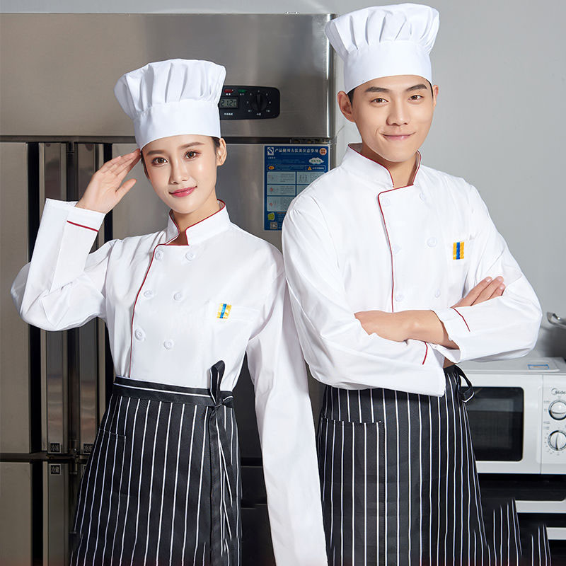 Branco masculino cozinha chef  - Women Kitchen Accessories avaliação e preço